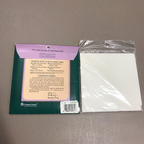 Counted Cross Stitch Fabric nwt - Picture 6 of 6